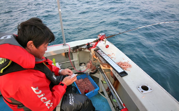 胴つき仕掛けが特徴！日本海のマダイ五目釣り