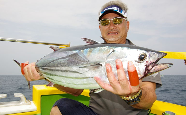 今年はスゴイぞ夏の貫禄ターゲット！カツオ＆キハダマグロ【ちがさき丸