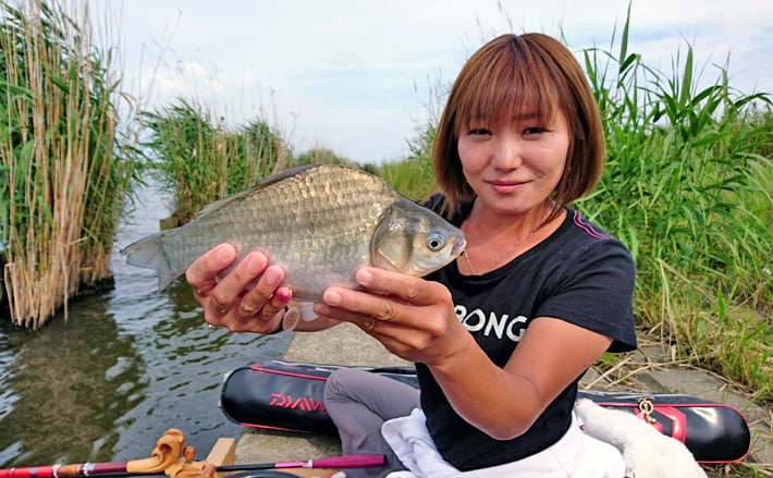 沖縄・離島除く全国届 ヘラブナ釣り 魚集 玉置 黒べゑ 一点物 | vendee