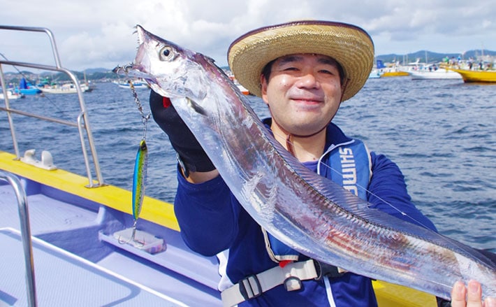 船タチウオ釣行 ジギングでドラゴン級が連発 千葉県 宮川丸 Tsurinews