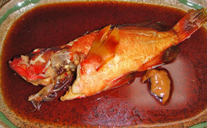 【釣果レシピ紹介】アカハタの煮付け：外道魚？いやいや味は天下一品！