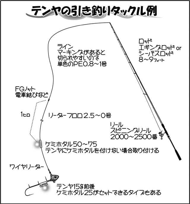 大阪湾陸っぱりタチウオ攻略 テンヤの引き釣り キホン徹底解説 Tsurinews Part 2