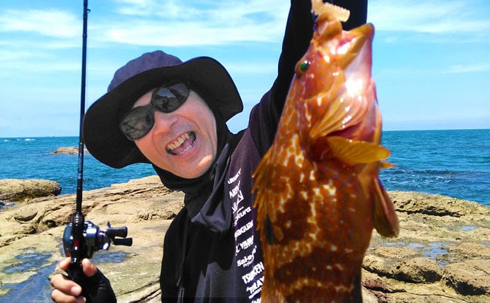 ロックフィッシュゲーム：地磯ランガンでアコウ！【福岡県・北九州市