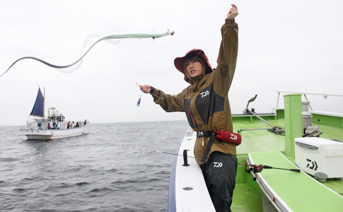 ”みっぴの釣りの楽しさ再発見！”【東京湾・天秤エサタチウオ】