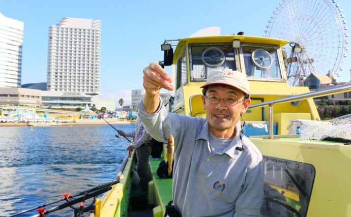 遊漁船で楽しむハゼ釣り：100尾超えはザラ！【神奈川県・新明丸】