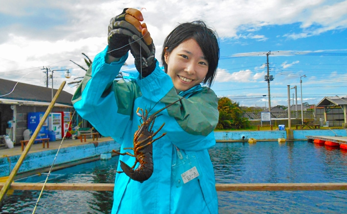 伊勢海老が釣れる 海水釣り堀 千葉県 九十九里海釣りセンター Tsurinews