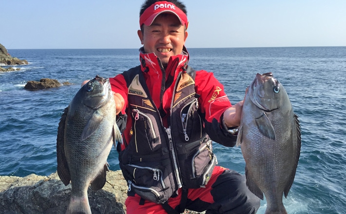 寒グロの機嫌はいかが？沖磯フカセ釣りで入れ食い！【大分県・米水津