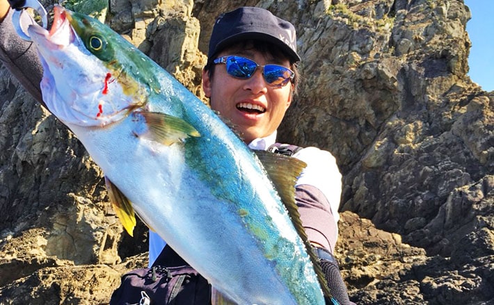 62cmヒラマサとパワーファイト！ショアジギ【鹿児島県・佐多岬