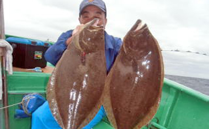 船ヒラメ最新釣果情報：茨城県〜千葉県外房で良型多数！