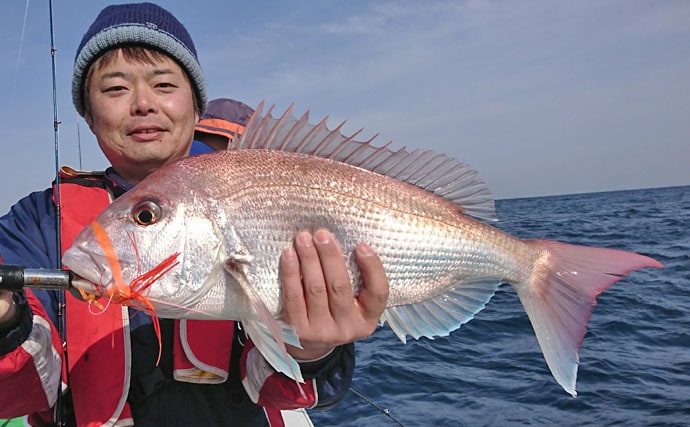 【響灘】沖釣り最新釣果情報　ジギング＆タイラバ＆五目釣りが好調！