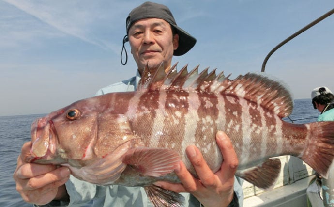 【玄海灘】沖エサ釣り最新釣果　イサキ70尾に3kgタカバなど！