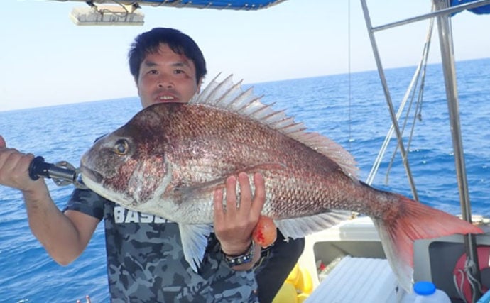 【響灘】タイラバ＆ジギング最新釣果　9.2kg大ダイに9kgブリ