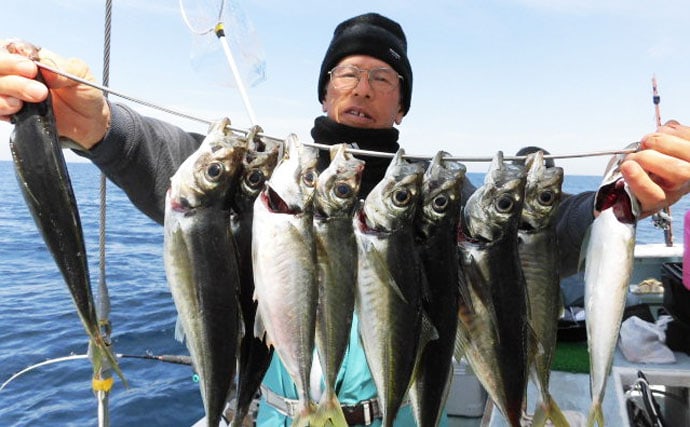 【愛知＆福井】船釣り最新釣果情報　28cmキスに87cmスズキも