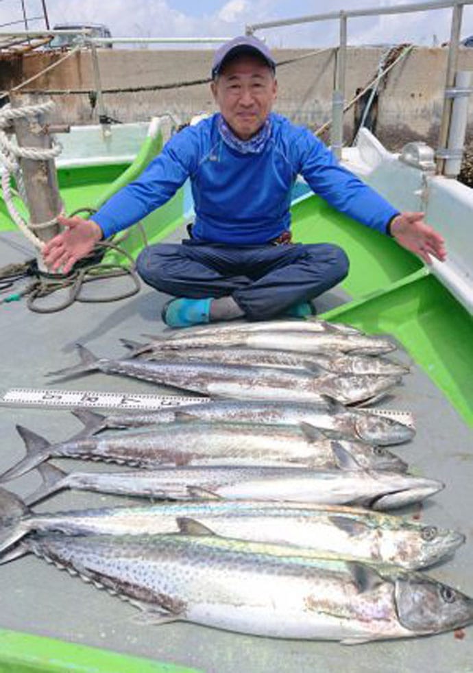 【愛知県】船釣り最新釣果情報　メーターオーバーのサワラが絶好調！