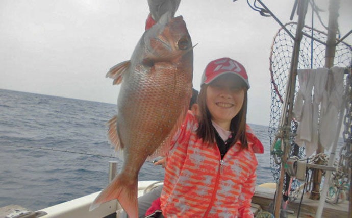 【響灘】船釣り最新釣果　85cm9kg大ダイに5.3kgタカバなど