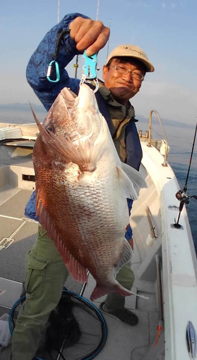 【大分県・熊本県】沖釣り最新釣果　乗っ込みマダイに40cm超え関アジ