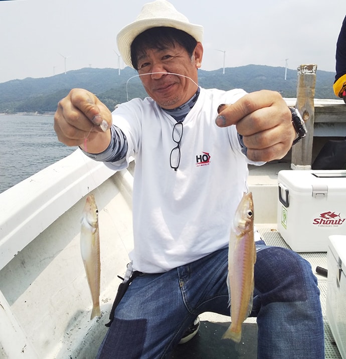 キス釣り＆マイクロジギング＆タイラバの贅沢リレー船【兵庫：海幸丸】