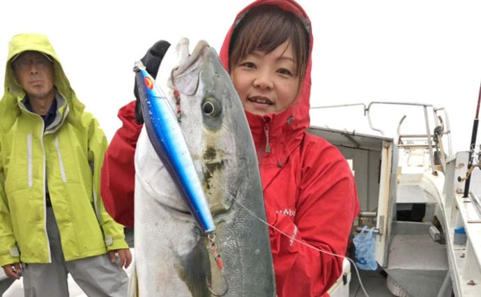 【長崎・佐賀】沖釣り釣果速報　10kg超え夏ヒラマサにイカ絶好釣！