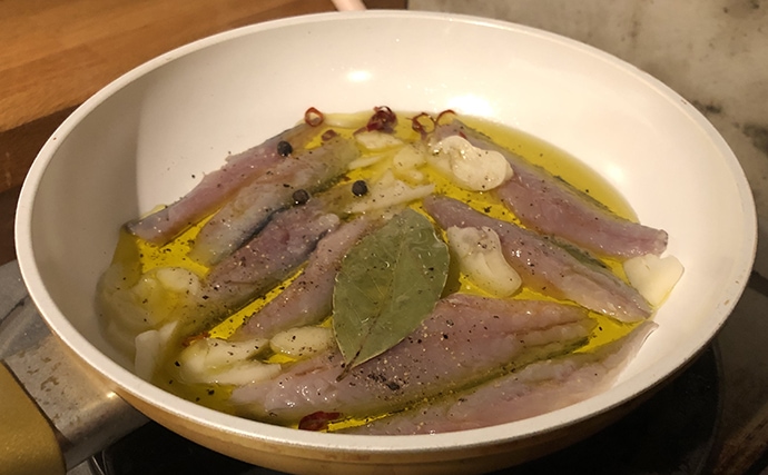 釣果レシピ 小サバのオイル煮 美味な上に大量消費 長期保存も可能 Tsurinews