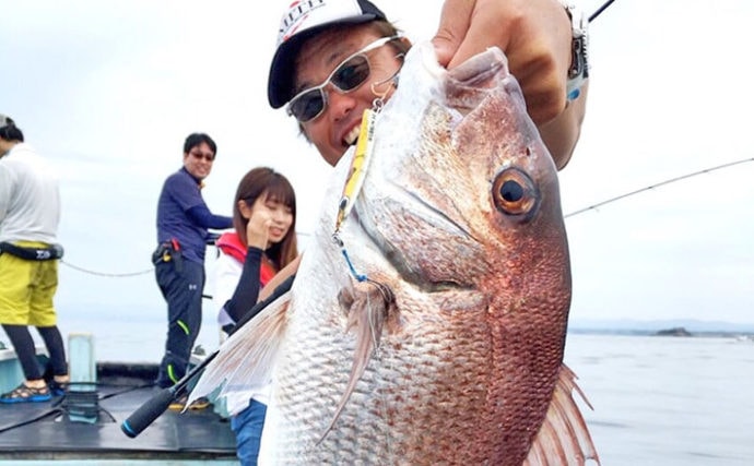 【三重県】沖釣り釣果速報　良型マダイやアマダイにハタ類も好調！