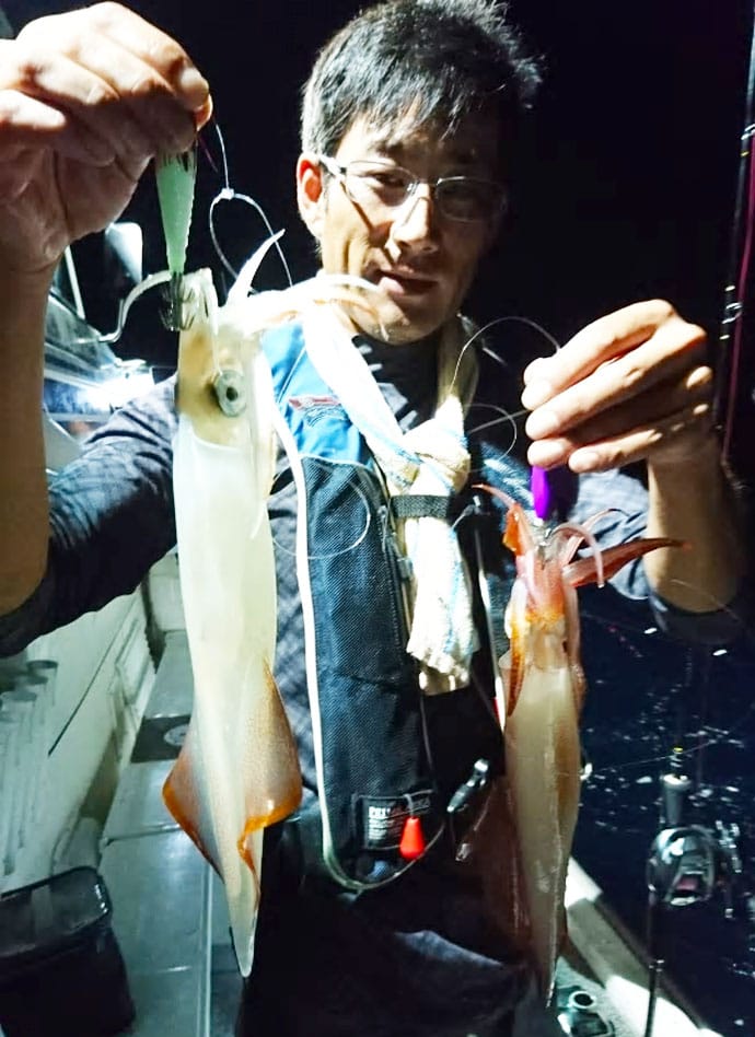 【大分県】沖釣り釣果速報　ジャンボイサキに指10本級ドラゴンタチウオ