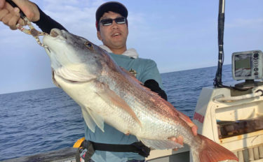 【九州エリア】タイラバ釣果速報　5kg大型マダイに船中本命40尾！