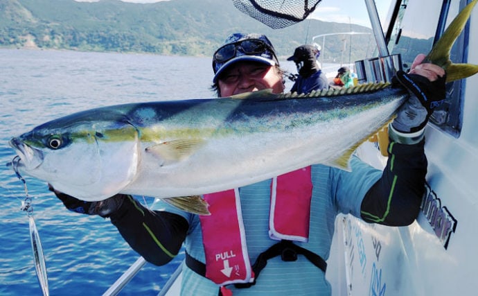 【福井県】沖釣り最新釣果　完全フカセ釣りでヒラマサ54尾など青物好調
