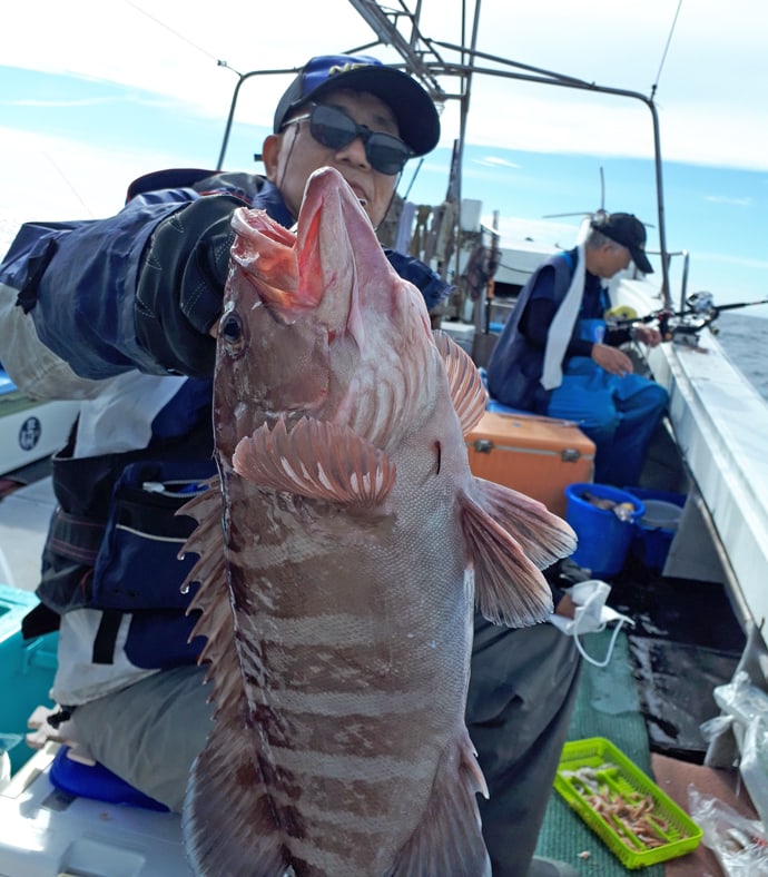 【福岡県】沖のエサ釣り最新釣果　55cmアマダイに3kgタカバ