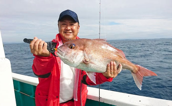 【静岡・三重・福井】沖釣り最新釣果　タイラバで82cm大ダイ登場！