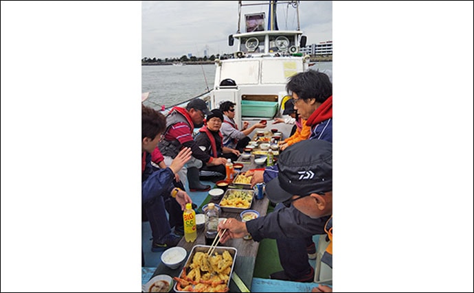 釣りたてを船上で食す「天ぷら船」でイシモチ＆アジ釣り【大山丸】