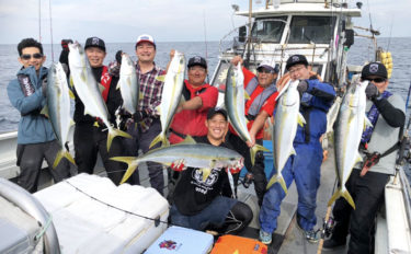 【長崎・佐賀】船釣り最新釣果　ジギングで10kg超え含みヒラマサ乱舞