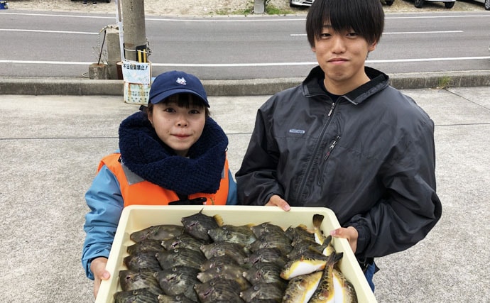 【愛知県】沖釣り最新釣果　泳がせ釣りで良型ヒラメや青物が続々登場