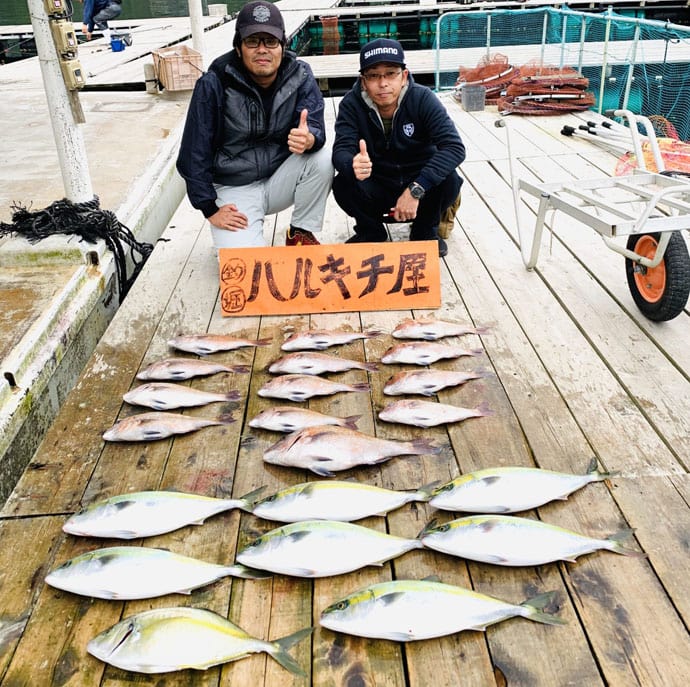 【三重県】海上釣堀の最新釣果情報　マダイ47匹に天然イシガキダイ