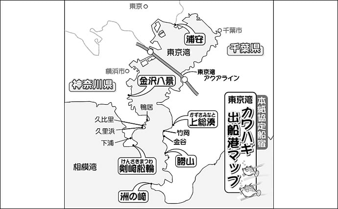 【2019秋冬】エキスパートが教えるカワハギ攻略：東京湾外海＆千葉南中部