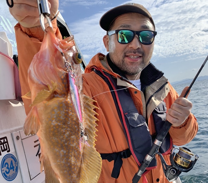 角島沖タイラバ＆ジギングでブリにアコウに高級魚オンパレード【Trip】