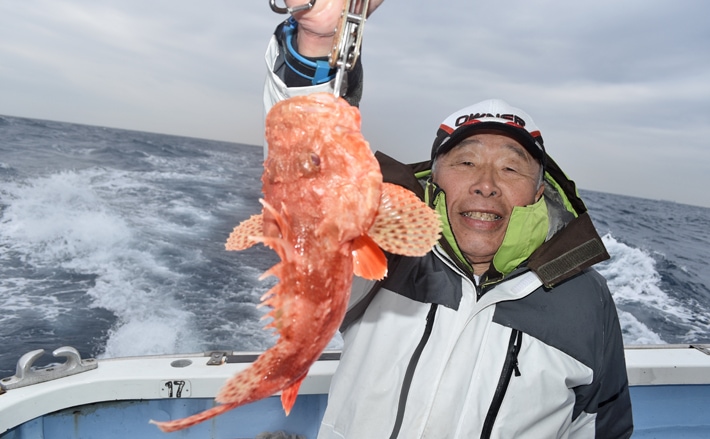 オニカサゴ船で40cm級本命 好ゲストにカンコやヒメダイも 勝丸 Tsurinews オニカサゴ船で40cm級本命 好ゲストにカンコやヒメダイも 勝丸 Tsurinews