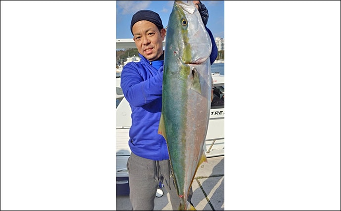 【愛知県】オフショアジギング最新釣果　95cmブリにメーター超サワラ