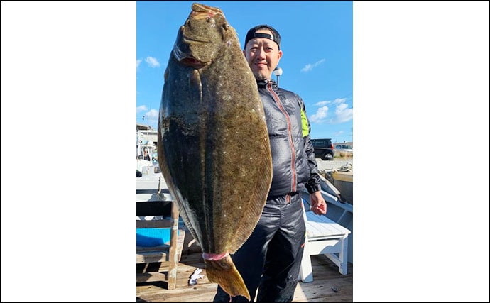 【愛知県】沖のエサ釣り最新釣果　肉厚80cm5.35kg大判ヒラメ登場