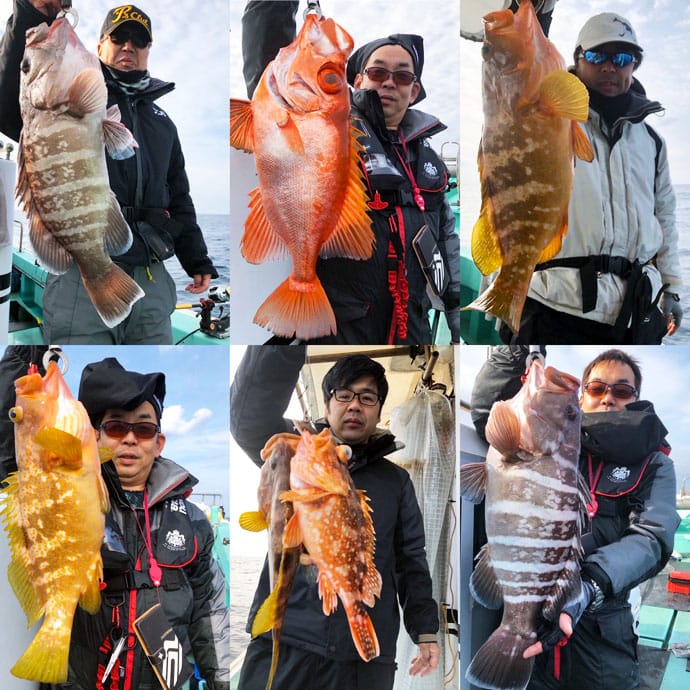 【福岡】落とし込み＆泳がせ最新釣果　ハタ類中心に高級根魚が好調