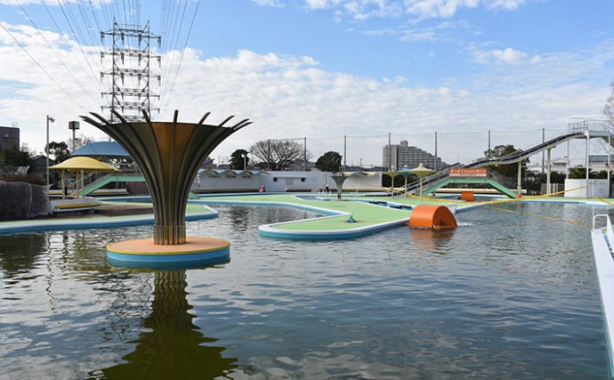 新オープンの都市型マス釣り場『まつばらフィッシングパーク』紹介