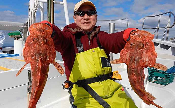 【関東2020冬】厳寒期の人気ターゲット『オニカサゴ』釣りのキホン