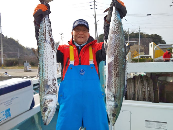 【愛知県】沖のエサ釣り最新釣果　泳がせ釣りで85cm大判ヒラメ