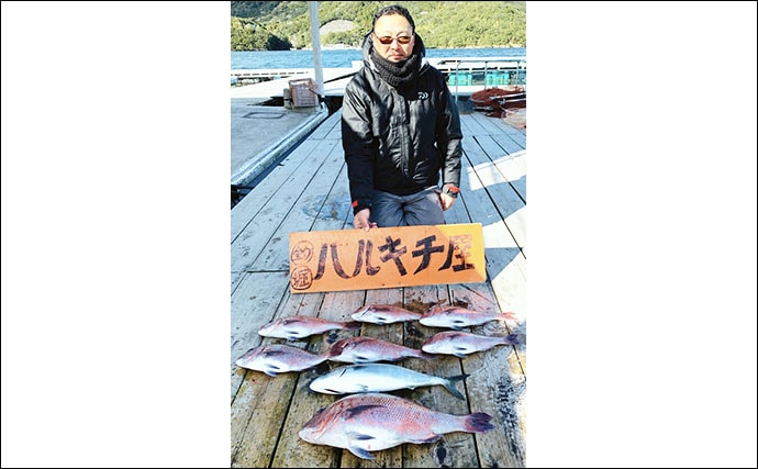 【三重】海上釣り堀＆カカリ釣り最新釣果　エギングで700g級アオリイカ