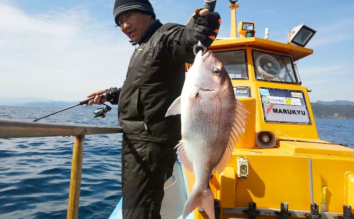 【三重】沖釣り最新釣果　レンタルボートで50cm超マダイ＆アマダイ