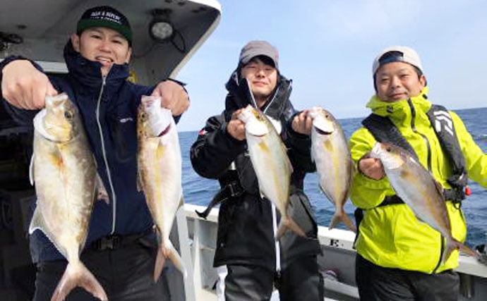 【愛知＆静岡】沖のルアーフィッシング最新釣果　ブリ族にカンパチが好調