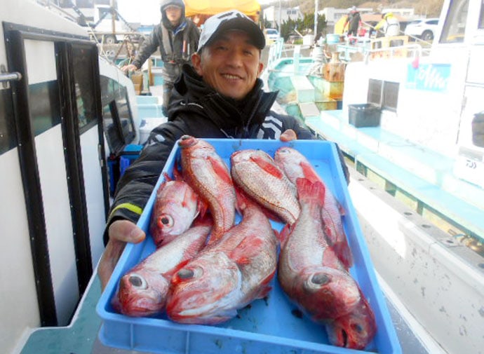三重 愛知 沖のエサ釣り最新釣果 良型オニカサゴにアカムツが好調 Tsurinews