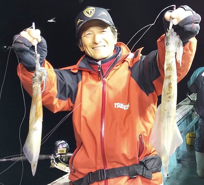 シーズン佳境のヤリイカ釣りで船中50パイ　浮きスッテがアタリ【福井】