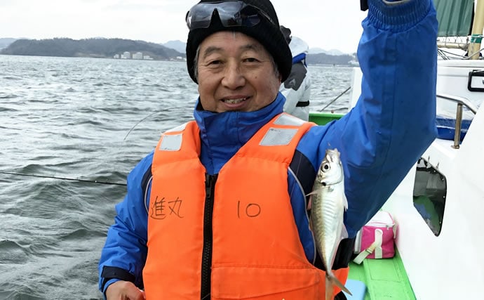 東京湾『LTアジ』釣行で80尾　低活性時の攻略法も紹介【進丸】