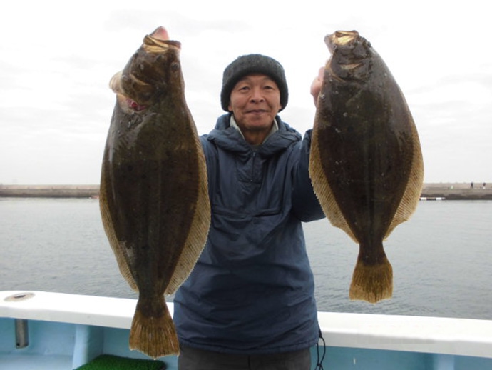 【愛知県】沖のエサ釣り最新情報　泳がせ釣りで良型ワラサにヒラメ浮上