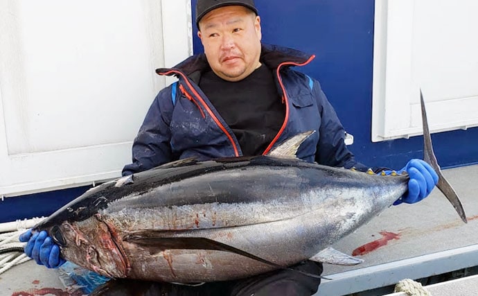 【三重】沖のルアーフィッシング最新釣果　30kg超ビンチョウマグロ浮上
